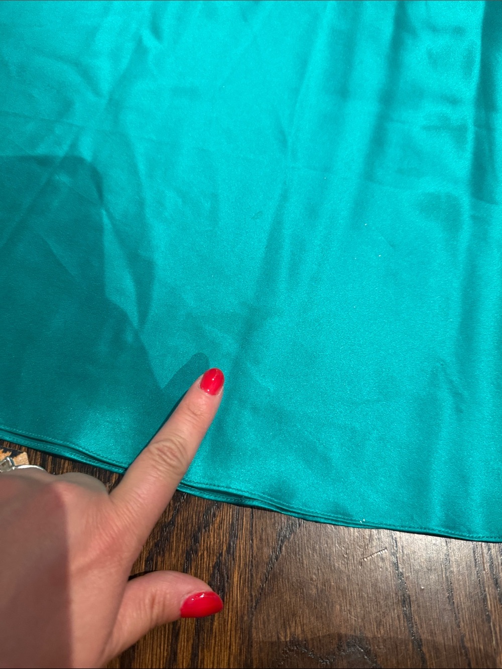 90s Victoria's Secret 100% Silk made in Hong Kong Satin Slip Dress Gown size “p” - Picture 5 of 5